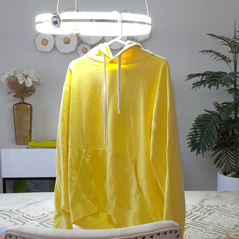 Fleece Factory Yellow Hoodie